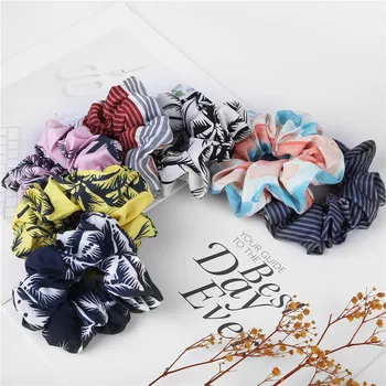 

2019 New Women Girls Summer Bohemian Hair Bands Print Headbands Retro Cross Turban Bandage HairBands Hair Accessories Headwrap