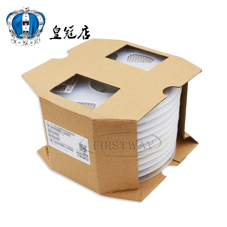 100 шт. многослойный керамический конденсатор постоянной ёмкости, универсальный конденсатор 1206 10 мкФ 16V 106K X7R 10% многослойный керамический конденсатор