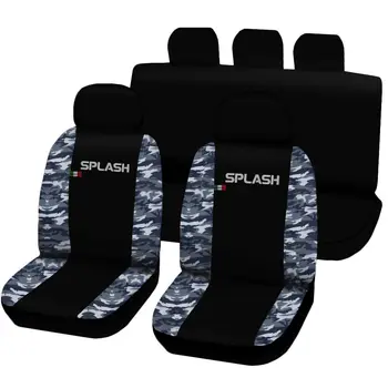 

COPRISEDILI AUTO SUZUKI SPLASH FODERE BICOLORE NERO - MIMETICO BLU
