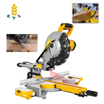 Buy Bench Cutting Machine / 10 Inch Electric Wood, Aluminum, Plastic Multifunctional Cutting Machine / 45 Degree Miter Table Saw