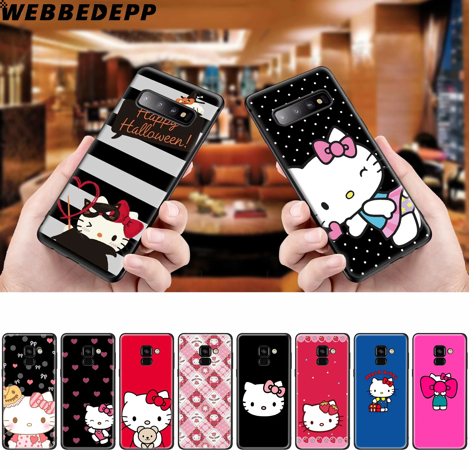 Милый мягкий чехол Hello Kitty для Samsung Galaxy A50s A40s A30s A20s A10s телефона ТПУ |