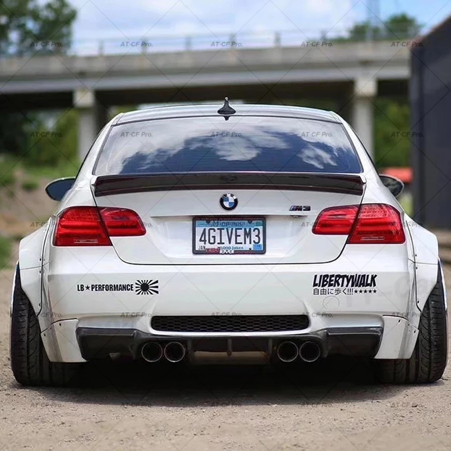 Mpスタイル炭素繊維bmw 3シリーズE92ダックテール & M3 2 Mpスタイル炭素繊維bmw 3シリーズE92ダックテール & M3 2