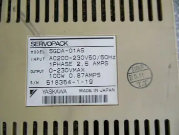 

YASKAWA SERVO DRIVE SGDA-01AS FREE EXPEDITED SHIPPING SGDA01AS Refurbished