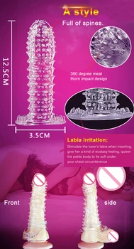 5Pcs / Set men's penis set men's extended delay sex products Finger Cock Ring Set Sex ToyAdult Sex Toy For Adult 3