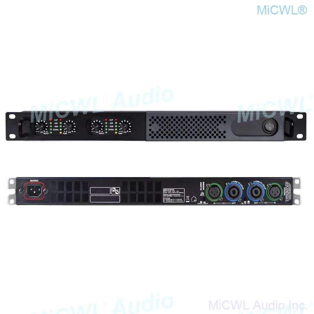 2800W Digital Power Amplifier Stage Audio Speaker