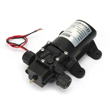 

Electric Diaphragm Water Pump DC 12V 70W High Pressure Diaphragm Self Priming Water Pump 6L/Min For Farming Lawn Garden Vehicles