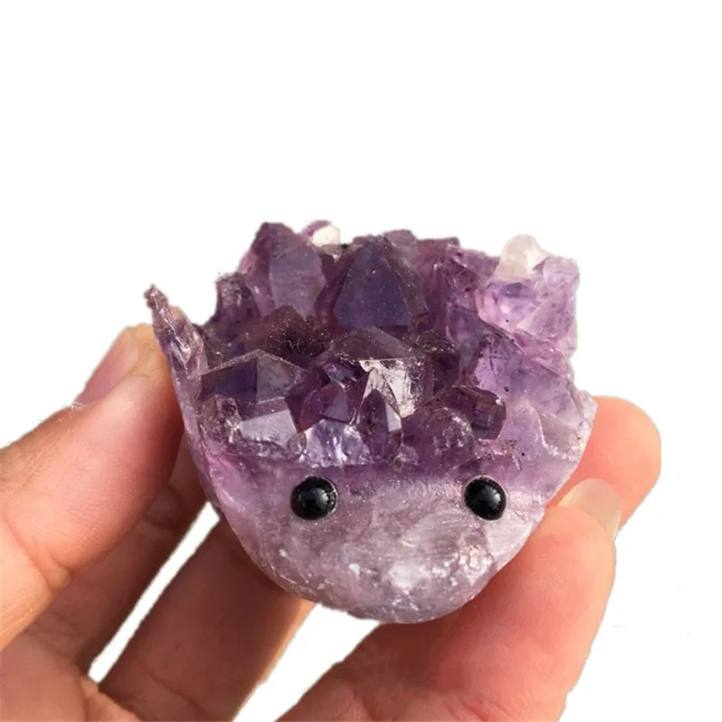 Purple Crystal Hedgehog Purple Crystal Hedgehog