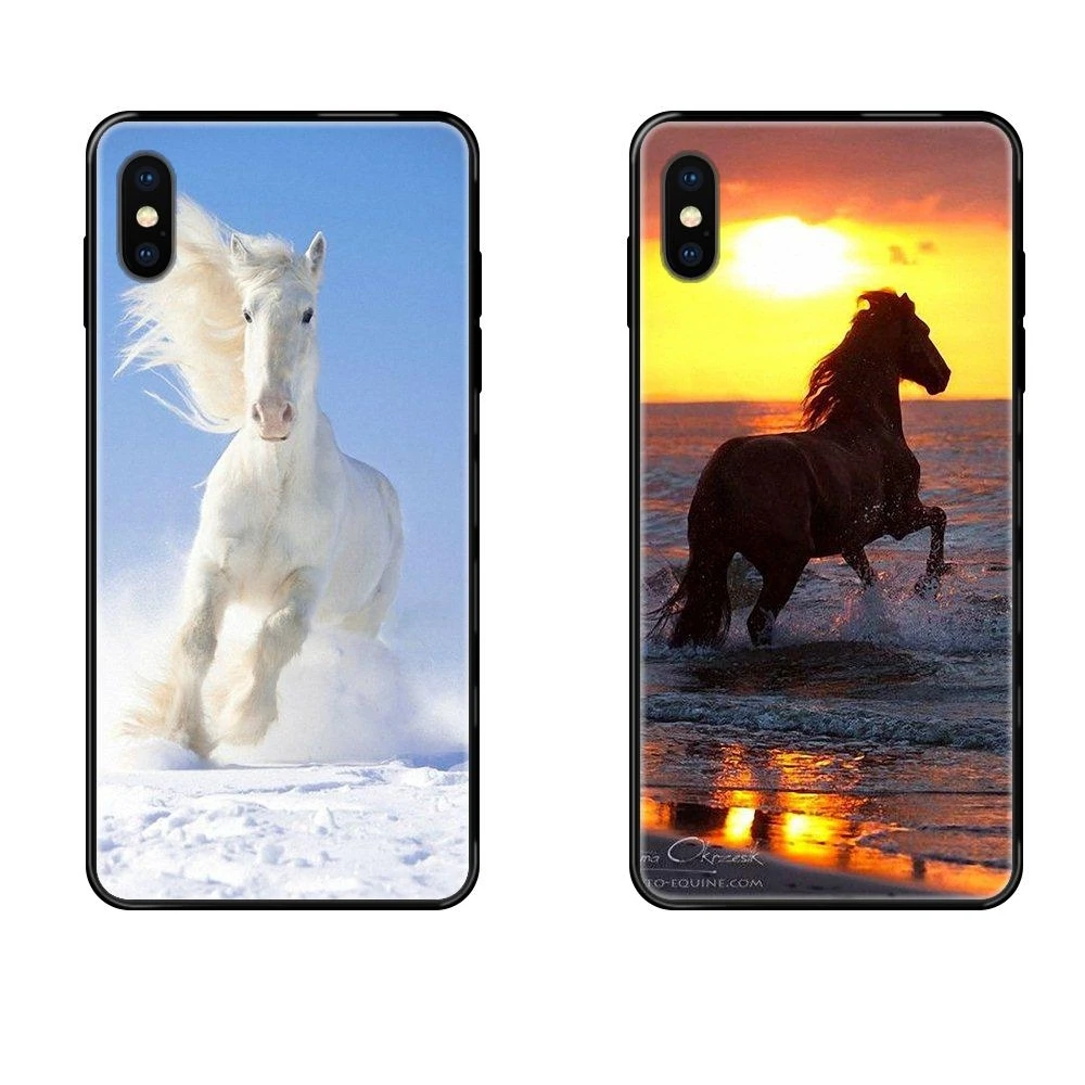 Boarder для бега на закате черный мягкий ТПУ Art Online чехол поступление Samsung Galaxy S5 S6 S7 S8 S9