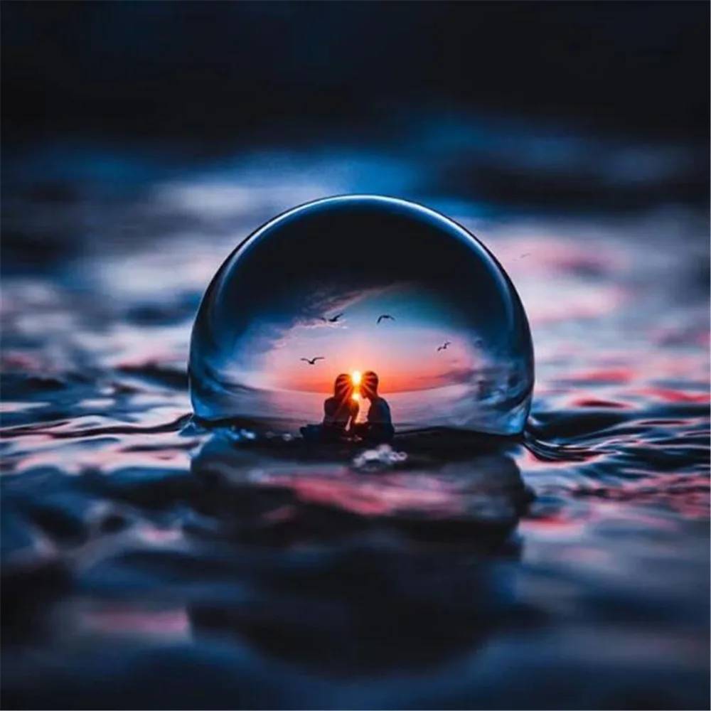 60mm 80mm Photography Crystal Lens Ball Asian Quartz Clear Magic Glass Ball w Portable Bag for Photo Shooting (7)