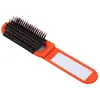 1PC Professional Travel Hair Comb Portable Folding Hair Brush With Mirror Compact Pocket Size Purse Travel Comb ► Photo 3/6