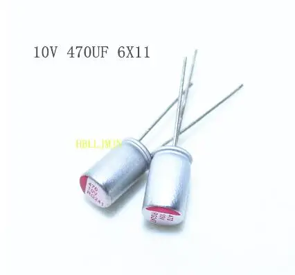 Solid Capacitor 10PCS 2.5V 4V 6.3V 10V 16V 100UF 270UF 330UF 470UF 560UF 680UF 820UF 1000UF 1200UF New Motherboard Graphics Card Solid Capacitor