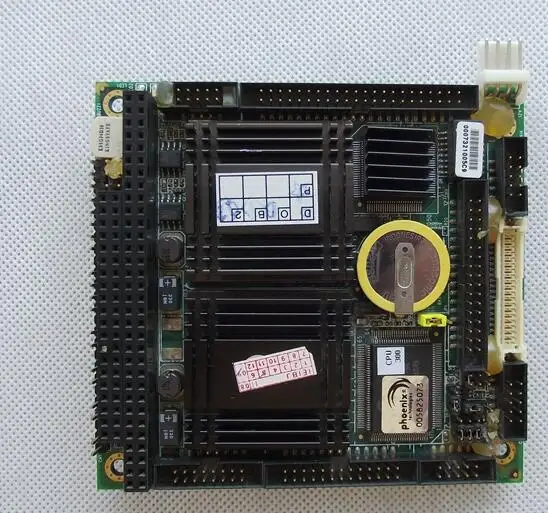 OK PFM-535I REV: B1.0 PC104 материнская плата оригинальная безвентиляторная 386 IPC cpu плата PC/104 Встроенная Промышленная материнская плата с памятью