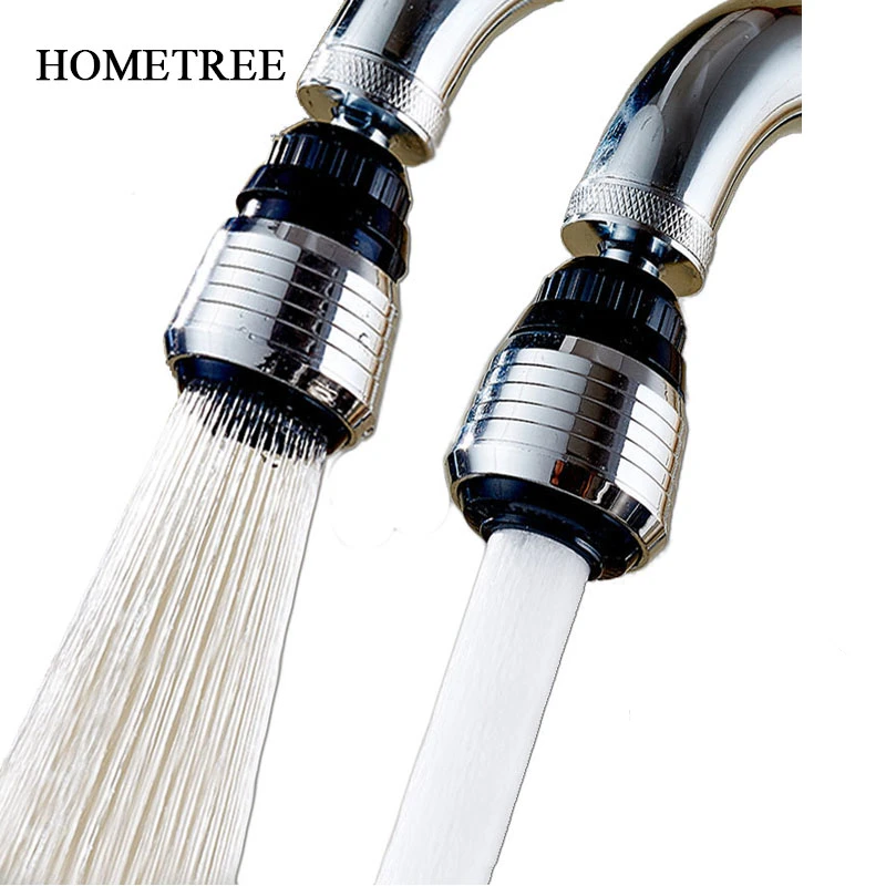 HOMETREE смеситель для кухни удлинитель разбрызгиватель сопла вращение на 360 градусов выпуск крана разъем Подарочный адаптер Лента