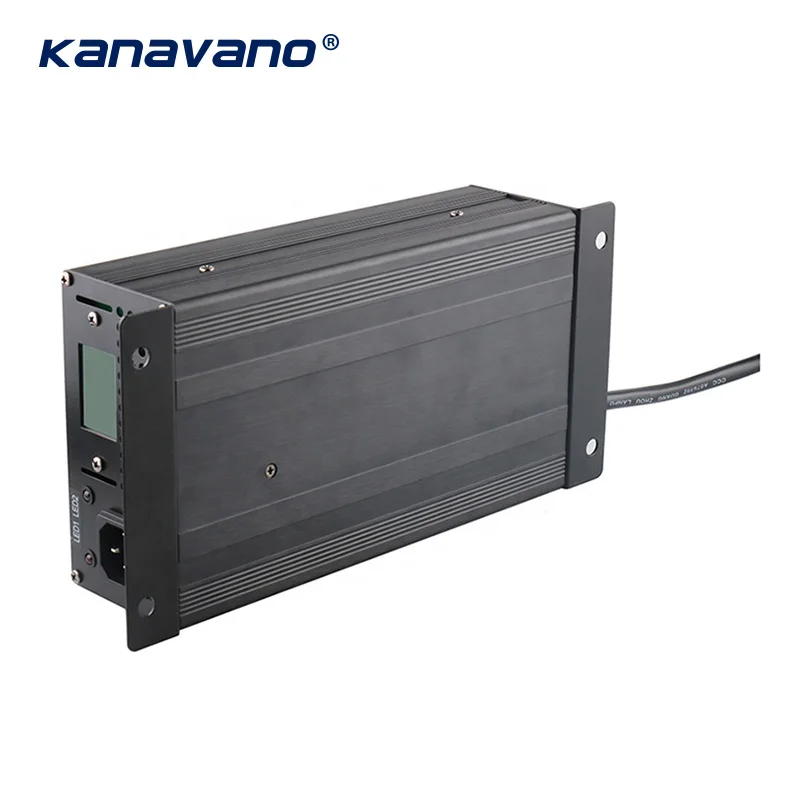 Kanavano Lifepo4 battery charger 24V30A automatic smart battery charger is suitable for electric forklifts electric vehicles