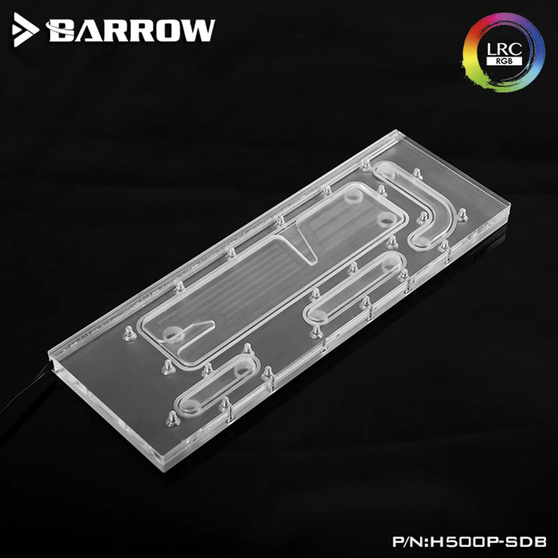 Barrow H500P SDB доски для охлаждения Master чехол Intel CPU Water Block & Single GPU