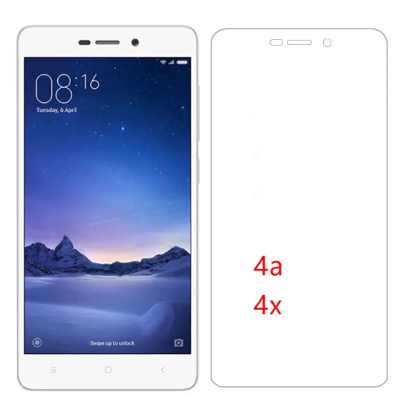 2 шт. закаленное стекло для xiaomi Redmi 4x 4a Note3 защитные стекла экрана xiomi redminote3 4 a x