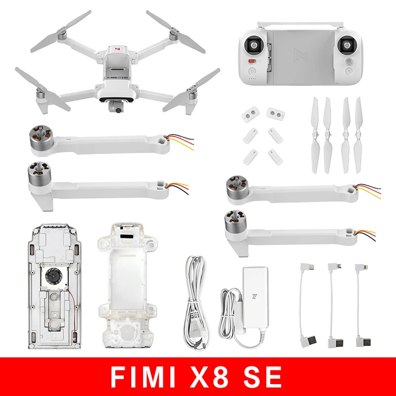 

FIMI X8 SE 4K HD Camera GPS Drone Remote Control Motor Arm Propellers Battery Charger Quadcopter RepaireSpare Accessorie