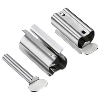 

Toothpaste Tube Squeezer Toothpaste Roller Stainless Steel Labor Saving Toothpaste Tube Wringer