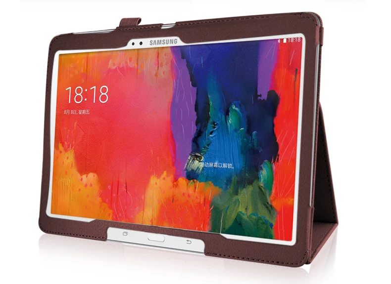 capa para samsung galaxy tab couro proteção de tablet capa inteligente para galaxy tab embutida