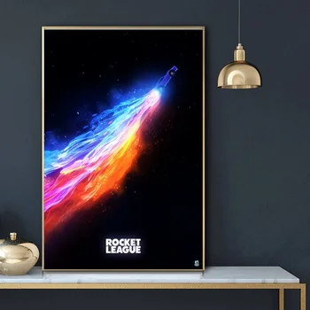 

Rocket League Movie Art Print Canvas Poster Art Print Wall Pictures for Living Room No Frame