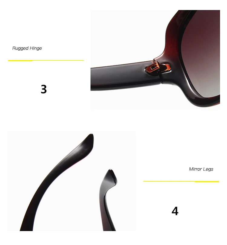 Luxury Brand Polarized Women's Sunglasses 2021 Trend Oval