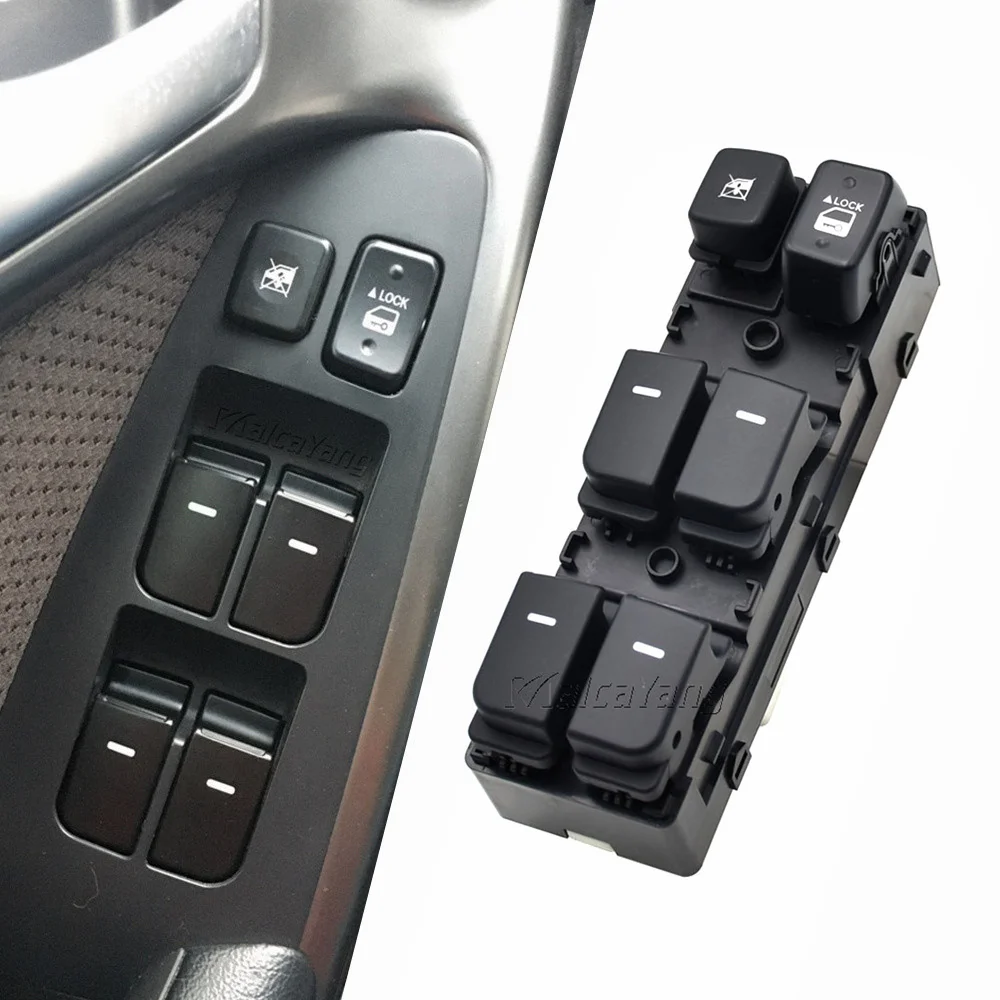 Neuer 93570-1X000 Hauptsteuerschalter für elektrische Fensterheber, passend für Kia FORTE Cerato 2010 2011 2012 935701 X000