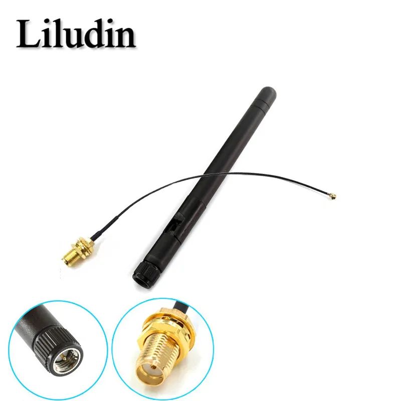 2.4GHz 3dBi WiFi 2.4g Antenna Aerial RP-SMA Male wireless router+ 15cm PCI U.FL IPX to RP SMA Pigtail Cable ESP8266 ESP32 | Электронные