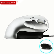 Вертикальная компьютерная мышь портативная Проводная Mause эргономичная оптическая мышь 3200 dpi геймерские Игровые Мыши для ПК ноутбука Macbook Air