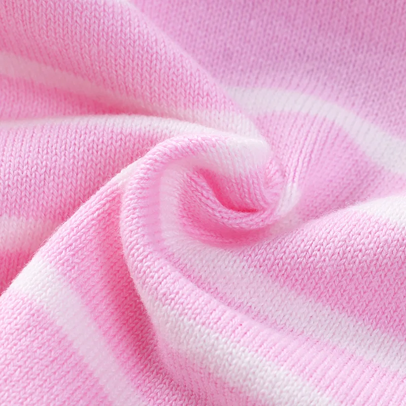 

Infants Child Cardigan Sweater 2019 Spring New Style Single Layer Thin Children Ruffled Collar Stripes Sweater Child Sweater