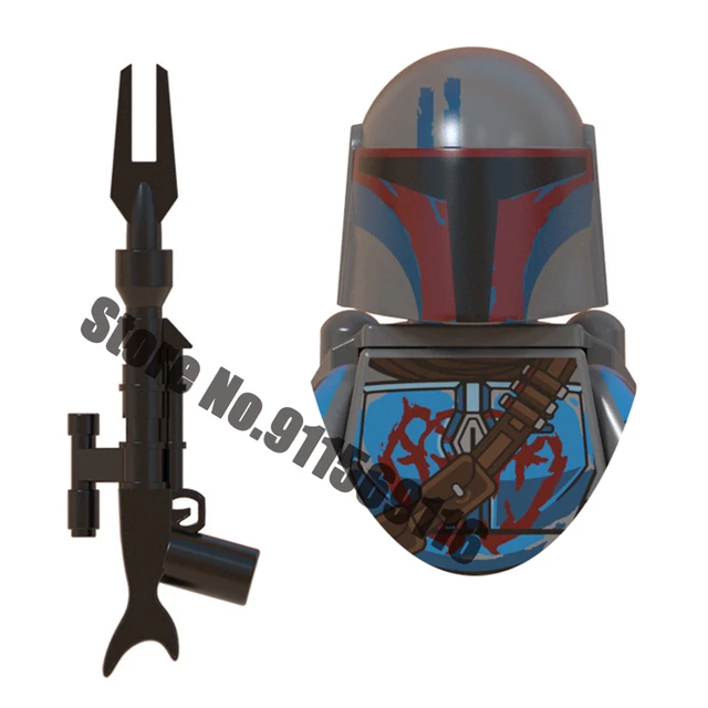 Mandalorian Building Block Jango Boba Fett Grogu Baby Yoda Pre Vizsla Bo-Katan Din Djarin Sabine Wren Star Brick Figure Wars Toy WM980