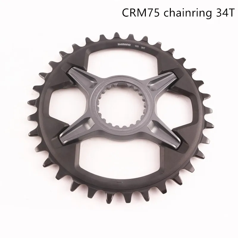 Shimano CRM75 12 Скоростей для SLX M7100 M8100 M9100 12 Скоростей шатуны MTB велосипед SM CRM75 Коронная пластина диск