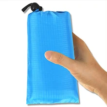 Портативный карман Пикник коврики песок пляжный коврик для кемпинга коврик одеяло для улицы сверхлегких Self-вождение для пикника в парке, без колышек