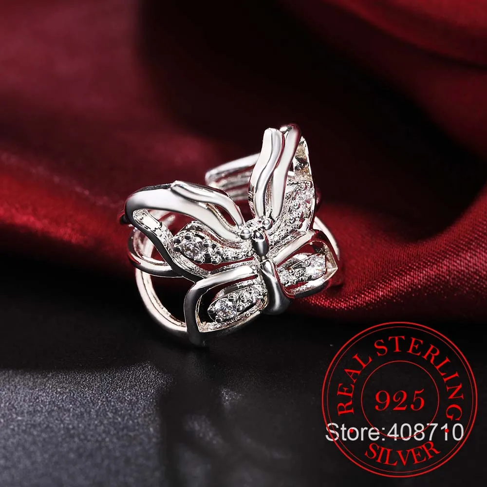 Женское и мужское кольцо из серебра 925 пробы с инкрустированным камнем|ring|ring