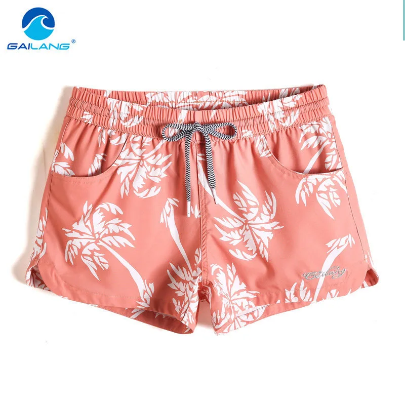 

Gailang Brand Women's Swimwear Boardshorts Surfing Briefs Quick Drying Swimsuits Bermuda Plus Size Bottoms Swimming Boxer Trunks