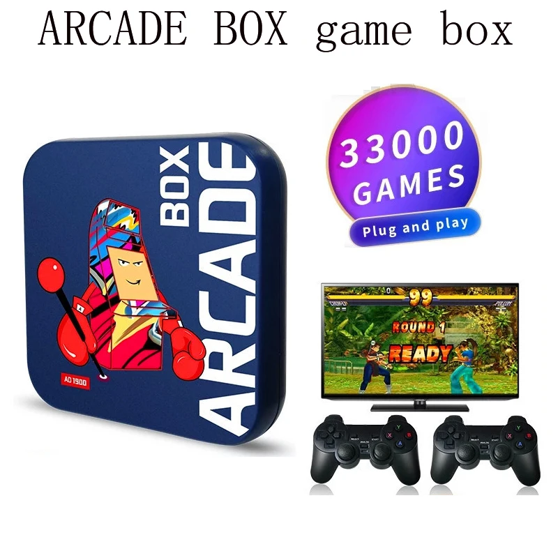 Máquina de jogo de mesa com TV embutida, máquina de jogo sem fio, arcade  basculante, jogo multiplayer HD, PSP, X6T, 9000, 4K, 2023 - AliExpress