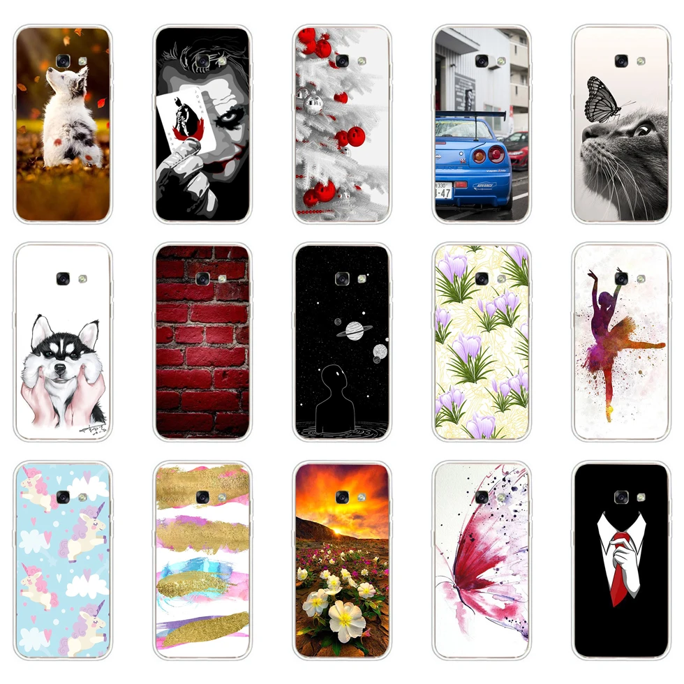 E Per Samsung A5 2017 Custodia Morbida Custodia In Silicone Per Samsung Galaxy A5 2017 Sm-A520F Cover Fundas Per Samsung Galaxy A5 2017