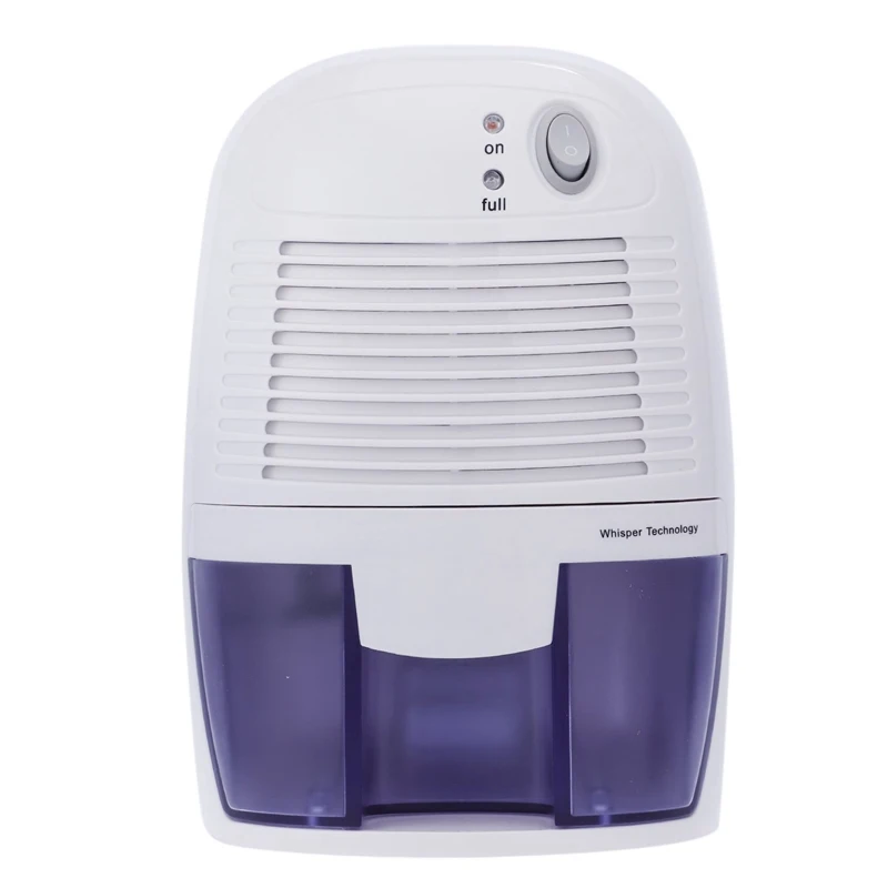 

Uk Plug ,Mini Dehumidifier Air Dryer Moisture Absorber Electric Cooling Dryer With 500Ml Water Tank For Home Bedroom Kitchen Off