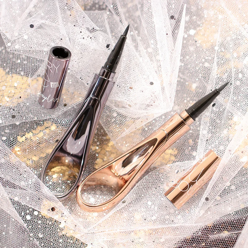 

XIXI High Quality Ring Eyeliner Fashion Eye Makeup Tool Sweatproof and Waterproof Black Brown Liquid Eyeliner Tattoo Pen