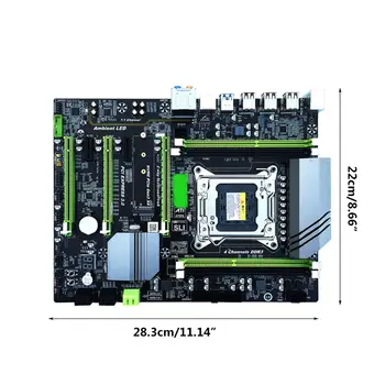 

X79T LGA2011 Desktop Computer Motherboard E5 2650 CPU 2x8GB DDR3 RECC Memory AXYB