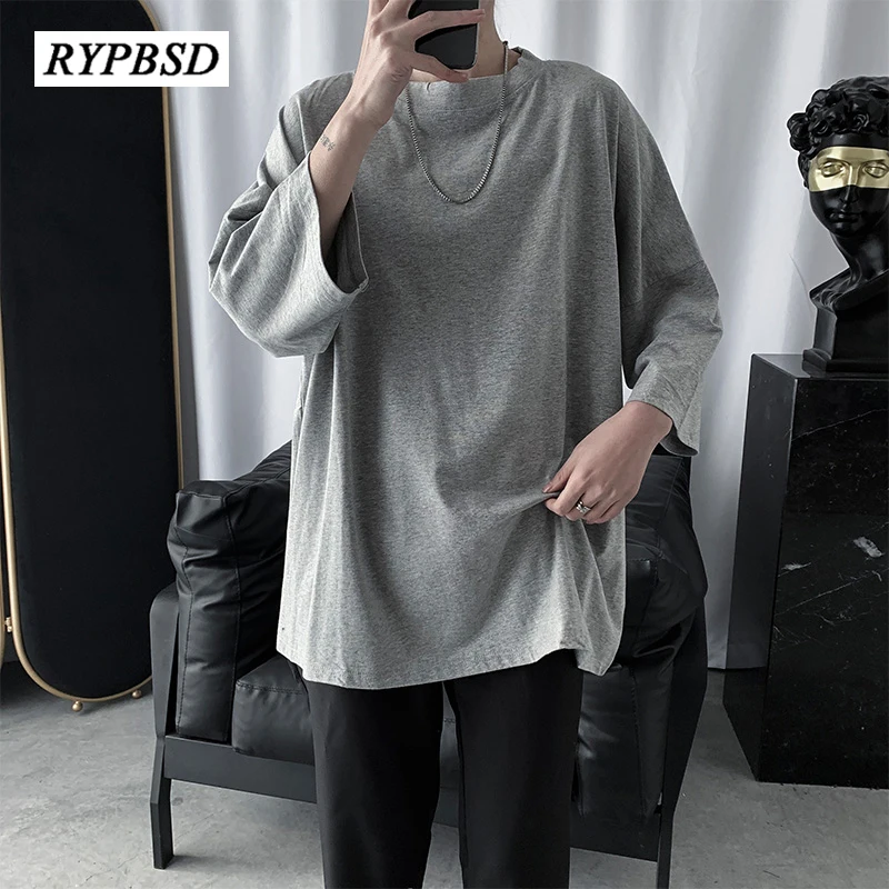 

Hipster Hip Hop Harajuku Tshirt Men Black Gray Half Sleeve Tshirts for Men Short Sleeved Trend Couple Loose Punk tshirt Men 2XL