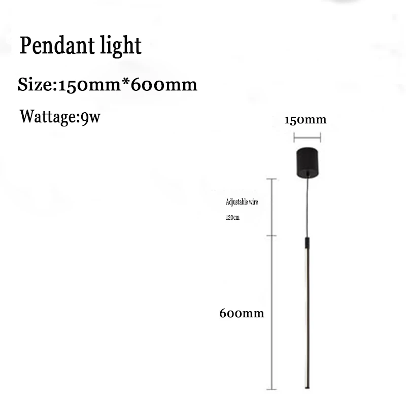 Современный черный светодиодный подвесной светильник для спальни гостиной, лофт, скандинавские декоративные светильники для дома