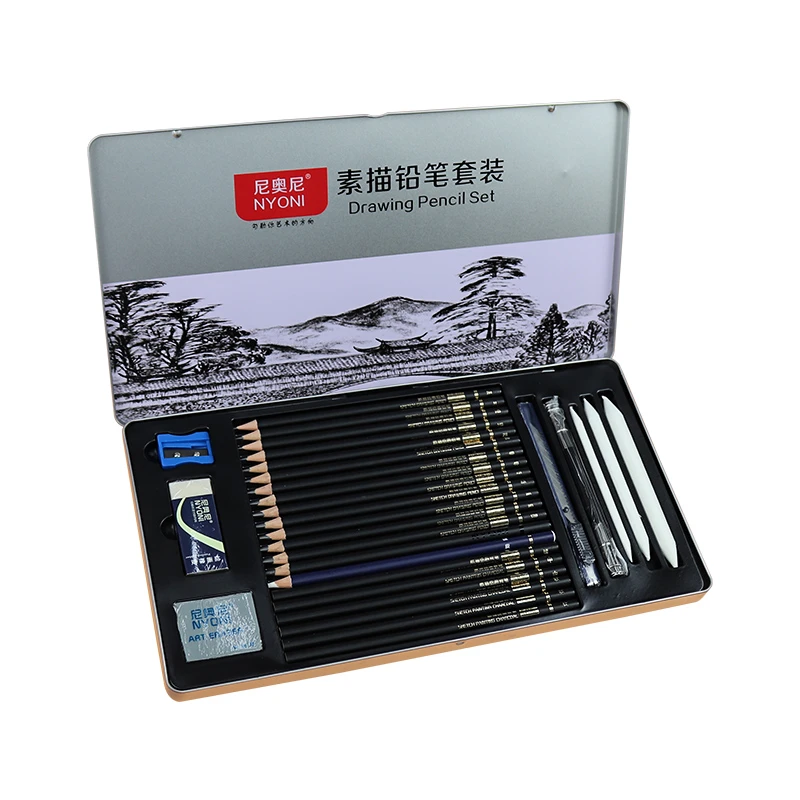 Nyoni 29pcs Sketch Drawing Pencil Set 2h H Hb 2b 4b 6b 8b 12b 14b Charcoal Carbon Pen Wood Painting Pencils Stationery Supplies Standard Pencils Aliexpress Nyoni 29pcs Sketch Drawing Pencil Set 2h H Hb 2b 4b 6b 8b 12b 14b Charcoal Carbon Pen Wood Painting Pencils Stationery Supplies Standard Pencils Aliexpress