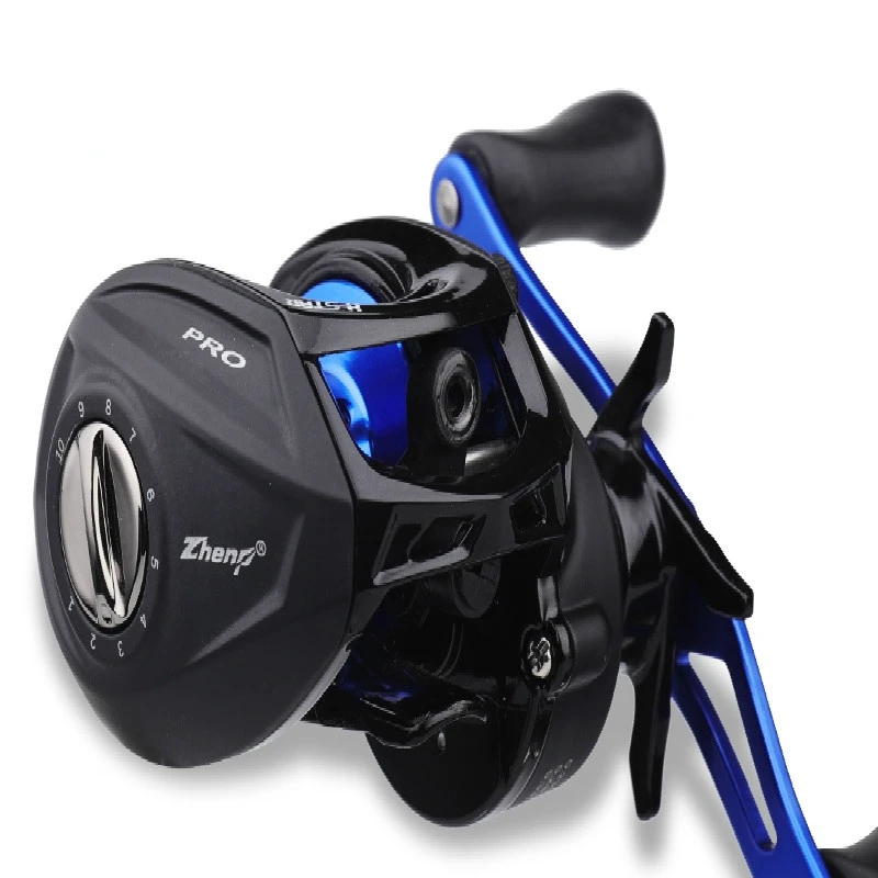 

Spool Baitcasting Wheel Carbon Long Casting Metal Anti-fishing Line Knotting Magnetic Brake Ultra Light 17+1B Fishing Reel Pesca