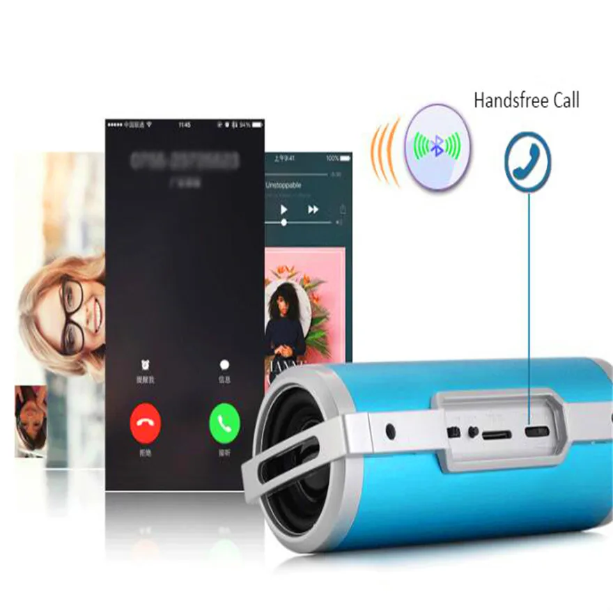 Hifi Usb велосипедный Bluetooth динамик коробка светодиодный фонарик Boombox звуковая