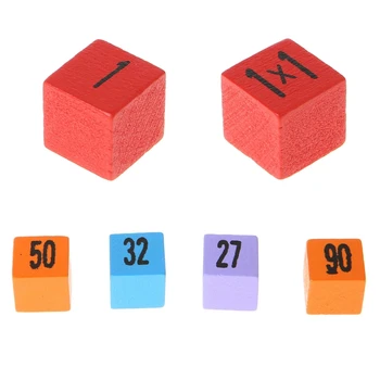 

Wooden Multiplication Table Early Teaching Puzzle Children Educational Child Toy Y4QA