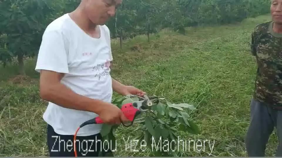 Professional Pruning Shears Electric Scissors for Garden Vineyard Scissors