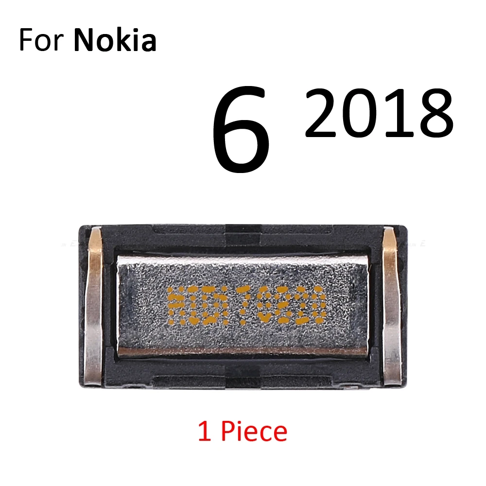 Топ ухо Динамик наушники-приемники для Nokia 9 PureView 8 Sirocco 8,1 7 7,2 7,1 6 6,2 6,1 плюс Запчасти для авто