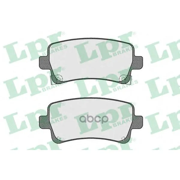 Колодки Тормозные Opel Insignia 08-/Saab 9-5 10- Задние Lpr 05p1584 Lpr арт. 05P1584