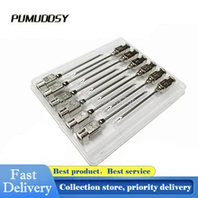 New 10PCS//Set Size18 Stainless Steel Hollow Needles Desoldering Tool For
