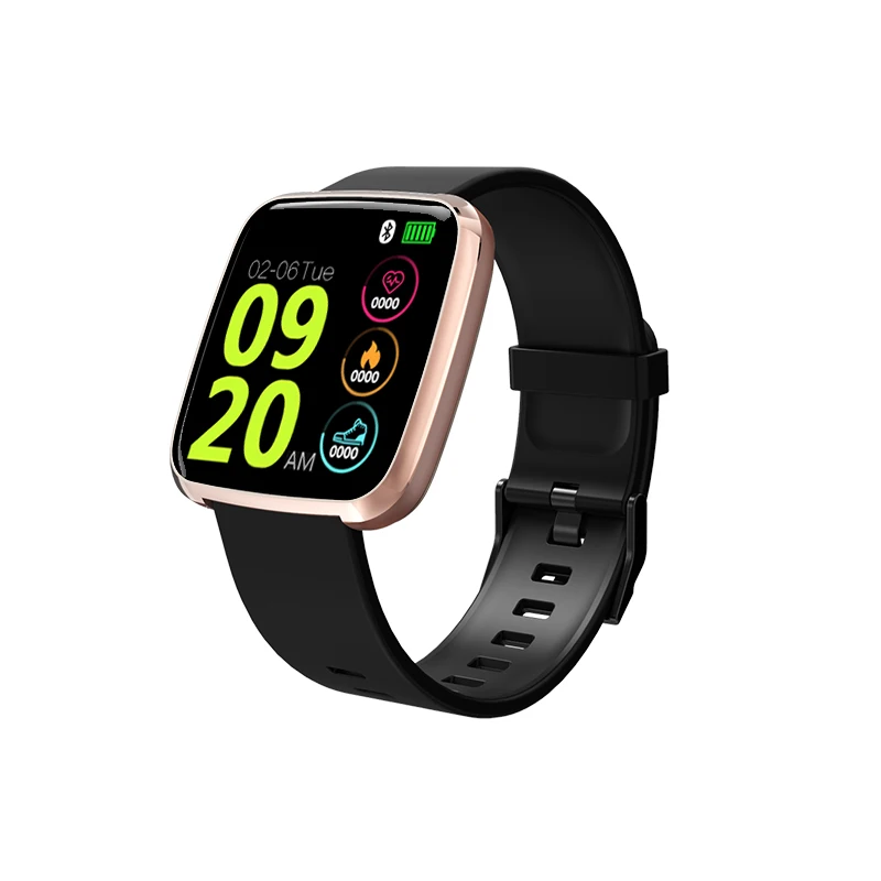 Женские водонепроницаемые Смарт-часы P70 P68 Plus Bluetooth Smartwatch для Apple IPhone Xiaomi монитор сердечного ритма фитнес-трекер - Цвет: Silicone Gold